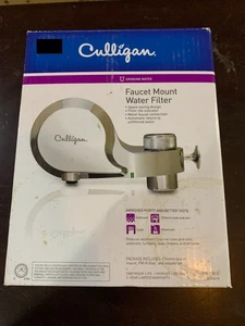FAUCET MOUNT WATER FILTER w/ Chrome mount/FM-R filter/adapter Culligan FM-100-C - Picture 1 of 5