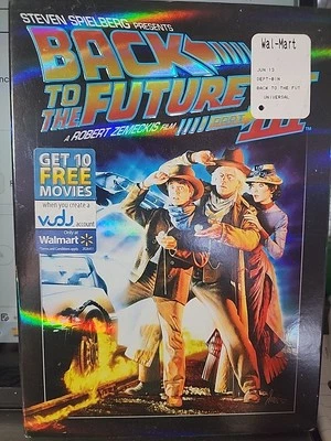 Back To The Future, Part III (DVD) W/ Slipcover 1990 MICHAEL J FOX - Image 1 of 2