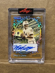 2025 Leaf Glory of the Game Autumn Wind Autograph Steve Grogan /20 - Picture 1 of 2