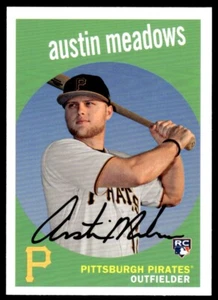 2018 Topps Archives Austin Meadows Rookie Pittsburgh Pirates R85 - Picture 1 of 2