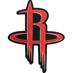 Official Houston Rockets Logo Large Sticker Iron On NBA Basketball Patch Emblem - Picture 1 of 1