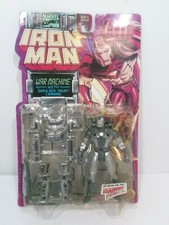 TOYBIZ IRON MAN WAR MACHINE WITH SHOULDER MOUNT CANNONS ACTION FIGURE 1994, NIP