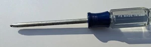 Sears Craftsman Kreuzschlitzschraubendreher #2 klarer Griff 41295 U PR 7,5" HERGESTELLT IN USA - Bild 1 von 6