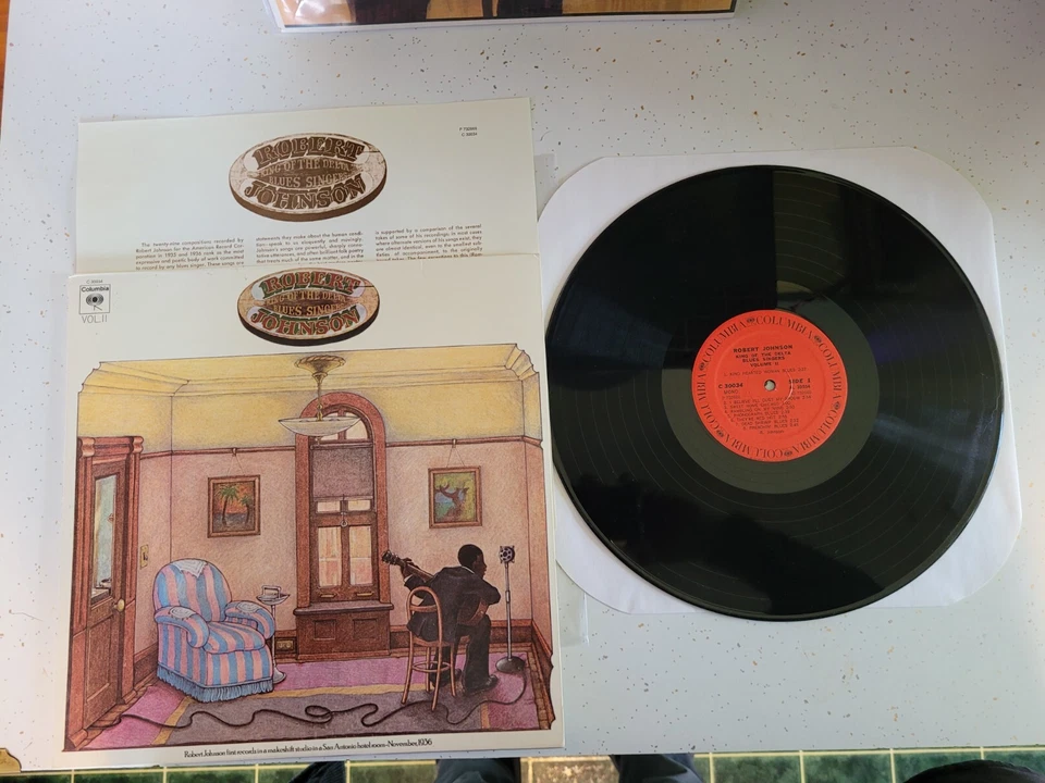 ROBERT JOHNSON KING DELTA BLUES VOL 2 COLUMBIA 180 GRAM LP NM - Image 1 of 1