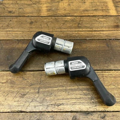 Juego de palancas de cambio vintage Suntour BarCon 6s barra de cambio Accushift Con 6 velocidades A02 Foto 1 de 4