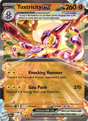 Toxtricity ex 100/182 Sv04: Paradox Rift Holo - Image 1 of 2