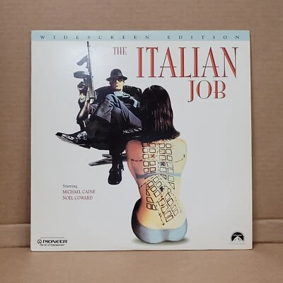 The Italian Job(1969) Laserdisc Widescreen Edition Michael Caine Noel Coward - Image 1 of 2