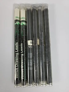 Lot of Vintage Venus Drawing Leads 9629 3842 3H 9888 4H   NOS Tube Of 12 NJ USA - Picture 1 of 6