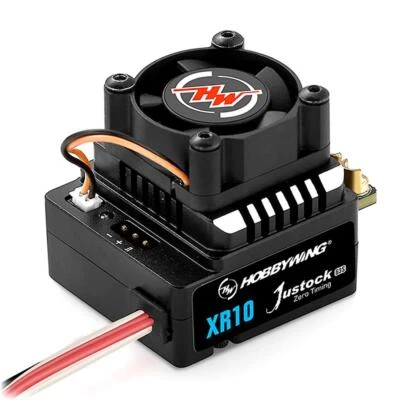 Hobbywing Xerun XR10 Justock G3S Brushless Regler 60A, 2s-3 LiPo, BEC / HW301120 - Bild 1 von 4