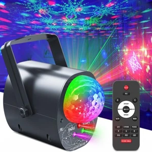 Luz LED Fiesta Efecto Disco Multicolor y Múltiples Patrones. Incluye mando a distancia - Imagen 1 de 6