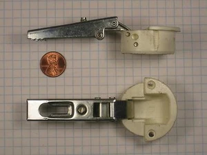 SALICE #C425/0  OVERLAY CONCEALED HINGES, 38mm DIAMETER, WHITE, FREE-SWINGING - Picture 1 of 1