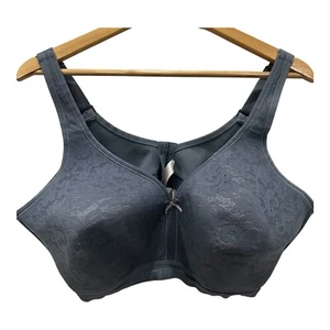 Cacique Size 44DD Lightly Lined No-Wire Full Coverage Bra BlueGray Lane Bryant - Picture 1 of 4