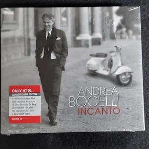 INCANTO by ANDREA BOCELLI-Target Exclusive Deluxe Edition w/Documentary--CD/DVD - Picture 1 of 3