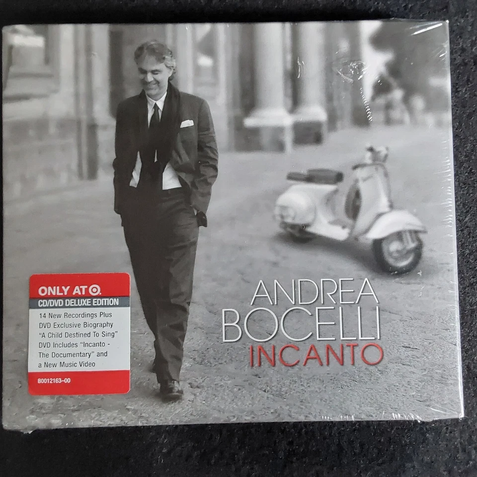 INCANTO by ANDREA BOCELLI-Target Exclusive Deluxe Edition w/Documentary--CD/DVD - Image 1 of 3