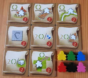 Carcassonne – Messengers | Messages | Mini Expansion | New | English Rules