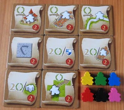 Carcassonne – Messengers | Messages | Mini Expansion | New | English Rules - Image 1 of 4