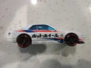 2019 Hot Wheels Nissan Silvia S13 White with Red Line Wheels Diecast Toy Car - Picture 1 of 7