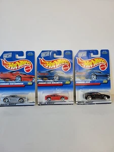 Hot Wheels Ferrari Lot Of 3 Cars (Testarossa #784, 348 #443, F355 #1094) - Picture 1 of 9