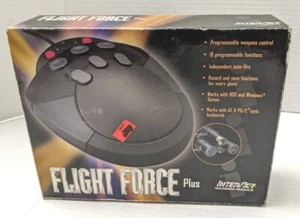Vintage Interact PC Flight Force Plus with Box & Disk 18 Programmable Controller - Picture 1 of 6