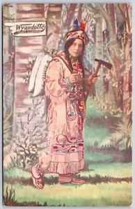 Limpiador y limpiador publicitario de lecheros Wyandotte nativo indio - Imagen 1 de 2