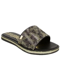NIB Juicy Couture Yummy Sandal Slides Leopard, Size 9 - Picture 1 of 9