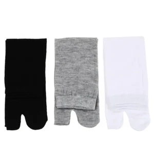 Mid-calf Tabi Socks Woman Japanese Toe Shoe with Toes for Men Cotton Two - Picture 1 of 11