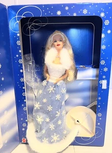 SNOW SENSATION BARBIE DOLL 1998 SPECIAL EDITION MATTEL BLONDE Used With Box - Picture 1 of 5