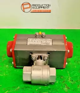 🟠A-T CONTROLS 22-TH, 1" CF8M BALL VALVE PESSCO IS OFFERING 1 G051124-1-2 🗽 - Picture 1 of 7