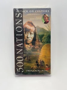 500 Nations - Volume 8 - Attack on Culture - Sealed VHS Tape - Kevin Costner - Picture 1 of 6