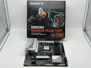 GIGABYTE B650M GAMING PLUS WIFI AM5 LGA 1718 AMD M-ATX DDR5 READ/FOR PARTS - Afbeelding 1 van 9