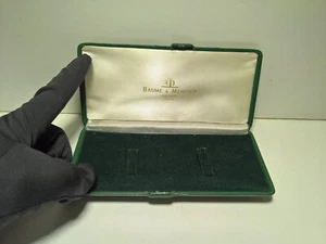 ULTRA RARE VINTAGE BAUME & MERCIER WATCH BOX - Picture 1 of 8