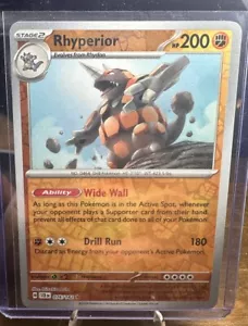 Carta Pokemon - Rhinastoc Reverse - 076/142 - EV07 - Corona Stella - SCR - Foto 1 di 1