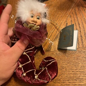 1997 Limited Ed. Tanglewood Forest Marci Wolfe Fairy Folk Ornament Signed - Picture 1 of 9