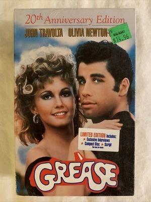 Grease (VHS, 1998, 20th Anniversary Limited Edition) Sealed THX - Image 1 of 4