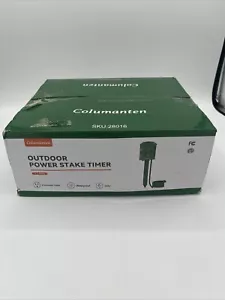 Outdoor Power Stake, 25Ft Extension Cord Waterproof, Outdoor Power Strip - Picture 1 of 4