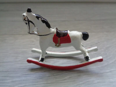 JOUET FIGURINE CHEVAL A BASCULE PLOMB - Photo 1/4