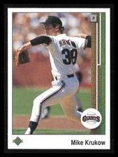 Mike Krukow 1989 Upper Deck #46  San Francisco Giants