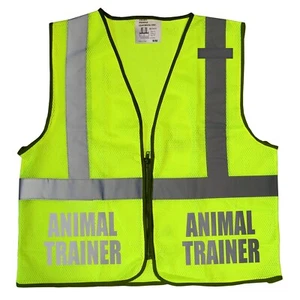 Chaleco de seguridad Animal Trainer con diseño REFLECTANTE, chaleco de alta visibilidad - Imagen 1 de 4