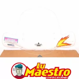 AZ000-NRG CUPOLINO PLEXI BASSO CRIAL MUGELLO GILERA STORM TYPHOON LOW SCREEN - Foto 1 di 1