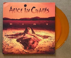 Alice In Chains - Dirt RARE 30th Ann. 2X orange colored reissue vinyl LP '22 - Picture 1 of 2