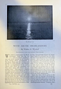 Groenlandia Arctic Highlanders 1900 ilustrado - Imagen 1 de 6