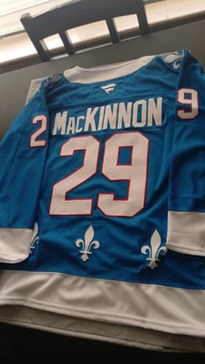 NWT Nathan MacKinnon Colorado Avalanche Heritage Jersey - Image 1 of 2