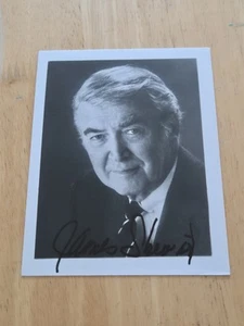James Stewart original signed Autograph Card Photo Signature 5" x 4" - Picture 1 of 3