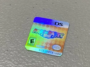 Mario Party DS Holographic (Nintendo DS) Replacement Label - Picture 1 of 1