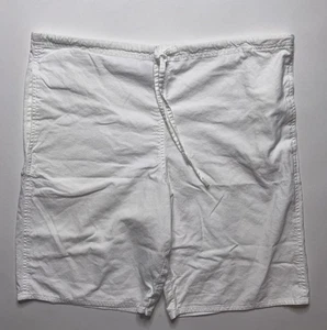 J.Crew 100 % Baumwolle Damen Gr. Medium Shorts weiß Kordelzug - Bild 1 von 6