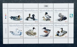 MARSHALL ISLANDS WATERFOWL STAMPS SHEET 2010 MNH BIRD DUCK MALLARD WIGEON GEESE - Picture 1 of 1