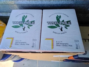 Caja Treeliable 3 Piezas Hojas de Corte Sin Carbono 8-1/2" x 11" Secuencia Recta - Imagen 1 de 3