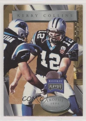 1996 Playoff Trophy Contenders Kerry Collins #60 - Image 1 of 2