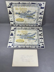 Vintage Boy Scouts Pioneer Scout Trip Picture Maps Lake Candlewood, Connecticut - Picture 1 of 6