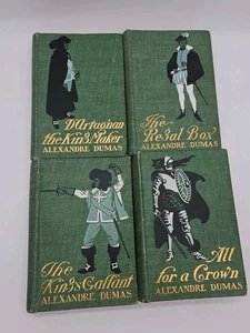 4 Alexandre Dumas Book Lot 1902 1901 The King Gallant The Regal Box All For A Cr - Picture 1 of 23